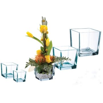 Vase carré - Horticash Fourn - 10x10x10 cm
