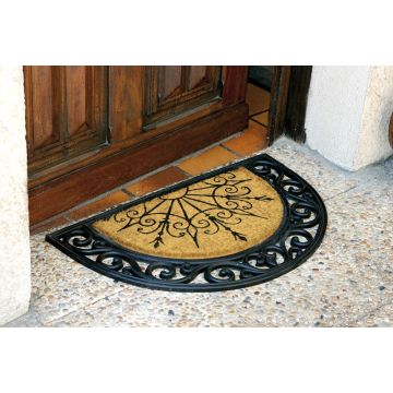 Tapis Coral - Demi lune - 45 x 75 cm