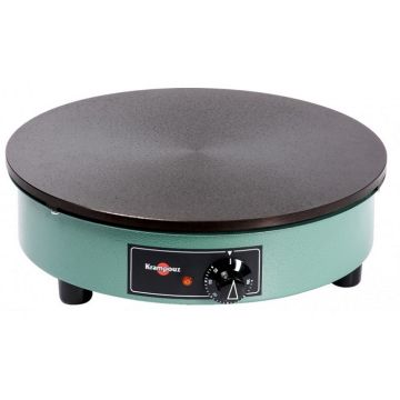Crêpière Billig - Krampouz - électrique - vert - Ø35 cm