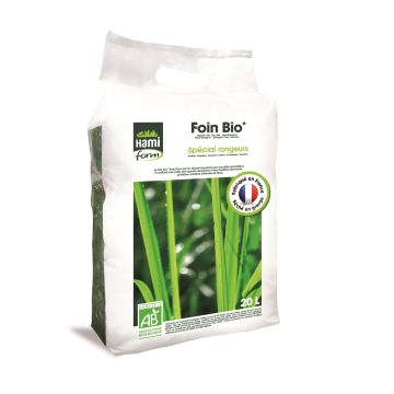 Foin Bio - Hami Form - Spécial rongeurs - 20 L