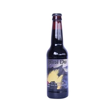 Bière noire Hini Du de type Stout - Brasserie An Alarc'h - 4,5° - 33 cl