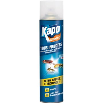Aérosol contre tous les insectes - Kapo - 500 ml