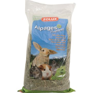 Foin Alpages Premium 1.5 kg pour rongeurs - Zolux