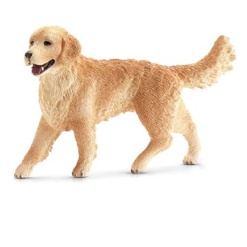 Figurine Golden Retriever femelle - Schleich - 2 x 7.5 x 5 cm