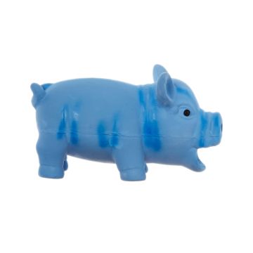 Jouet cochon sonore en latex - 11 cm