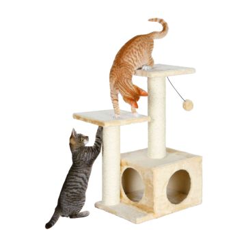 Arbre à chat Valencia - Trixie - Pour Chat - beige - 71 cm