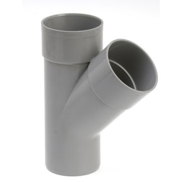 Culotte de branchement mâle femelle - Girpi - 100 mm - 45°