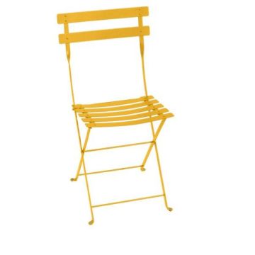 Chaise pliante Bistro - Fermob - Métal - Miel