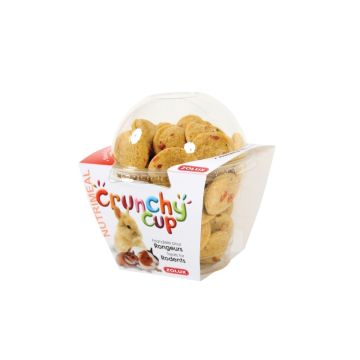 Crunchy Cup Candy Nature et carotte 200 g  Zolux - Friandise pour rongeurs