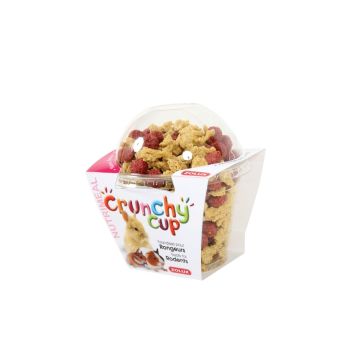 Crunchy Cup Nuggets Nature et pellets de betteraves 200 g Zolux - Friandise pour rongeurs