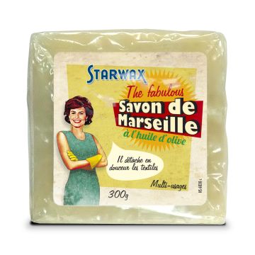 Savon de Marseille à l’huile d'olive - Starwax The Fabulous - 300 gr