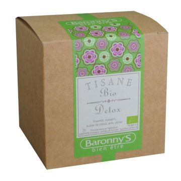 Tisane Détox BIO - Baronny's - 20 sachets