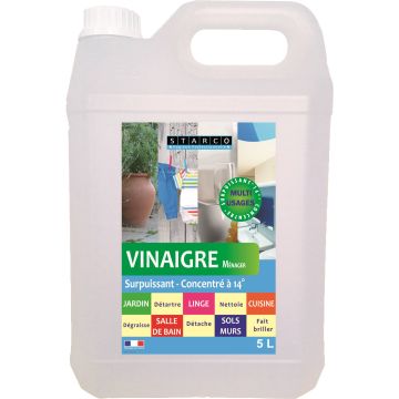 Vinaigre ménager 14 % - Starco - 5 L