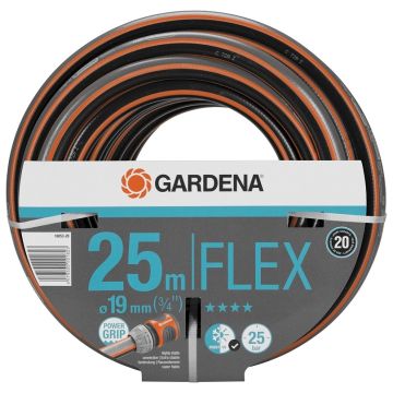 Tuyau d'arrosage Comfort Flex 19 mm GARDENA - L 25 m 