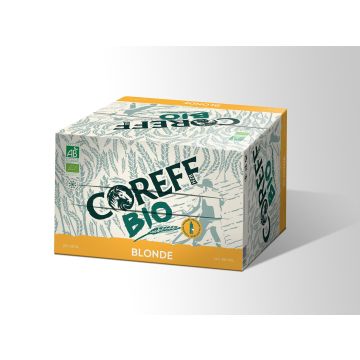 Pack de Bière Blonde Bio - COREFF - 20 x 25 cl