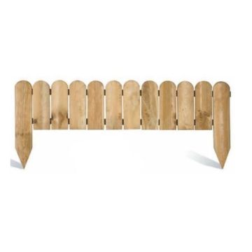 Bordure plate Ã  planter - Forest style -L 108 x H 25/45 cm