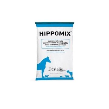 Luzerne et maïs déshydratés en granulé pour cheval - Hippomix -  Sac de 25 kg
