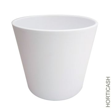 Cache pot Fresh - Horticash - blanc - Ø 18 cm