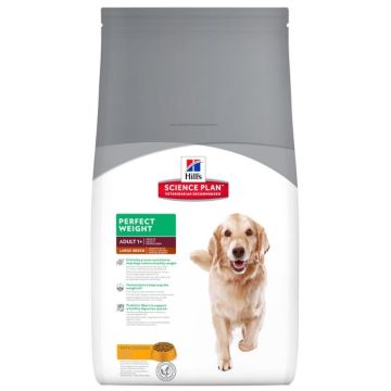 Aliment chien Science Plan Canine Adult Perfect Weight Large Breed au Poulet - Hill's - 12 Kg
