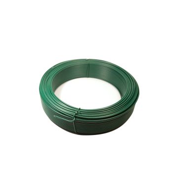 Fil de tension vert en acier galvanisé et plastifié FILIAC - Ø 2.75 mm x L 50 m