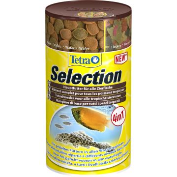 Tetra selection 100 ml - Aliment complet pour poissons tropicaux