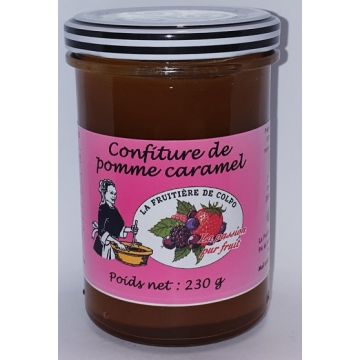 Confiture pomme caramel - La Ferme Fruitière de Colpo - 230 gr