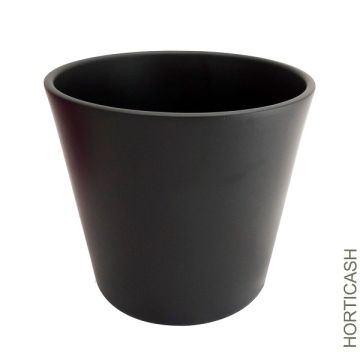 Cache pot Fresh - Horticash - anthracite - Ø 18 cm
