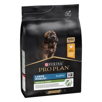 Croquette pour chiens puppy Large & robust optistart - Proplan - poulet - 3 kg