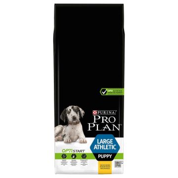 Croquette pour chiens puppy Large & athletic Optistart - Proplan - poulet - 12 kg