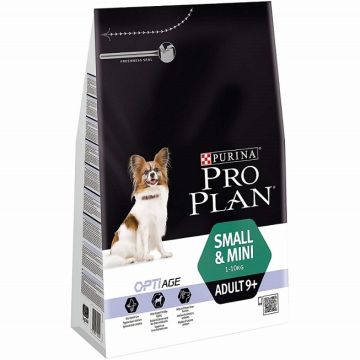 Croquette pour chiens adult 9+ Small & mini Optiage - Proplan - poulet - 3 kg