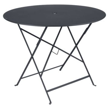 Table pliante Bistro - Fermob -  96 cm - Carbone