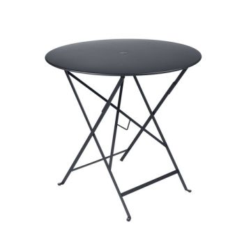 Table pliante Bistro - Fermob -  77 cm - Carbone