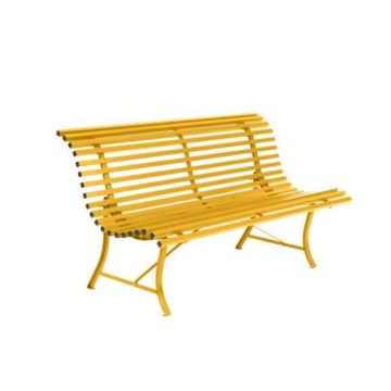 Banc Louisiane - Fermob - 150 X 119 X 50 cm - Metal - Miel