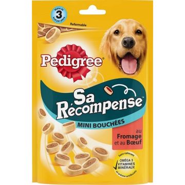Sa récompense - minis-bouchées pour chiens - Pedigree - boeuf - 140 gr