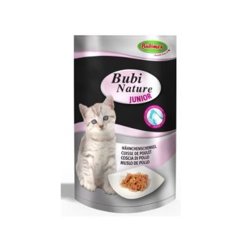 Bubi Nature au Poulet pour Chats Junior - Bubimex - Sachet de 70 g