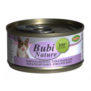 Bubi Nature Thon & Poisson blanc pour Chats - Bubimex - 70 g