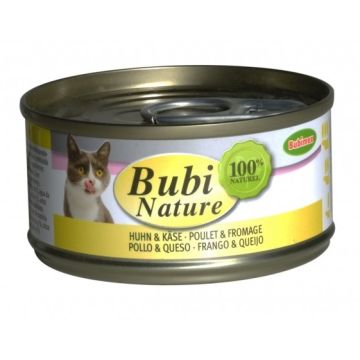 Bubi Nature Poulet & Fromage pour Chats - Bubimex - 70 g
