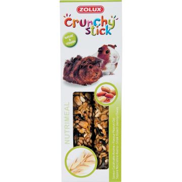 Crunchy Stick Cacahuète/Avoine 115 g Zolux - Friandise pour cochon d'inde