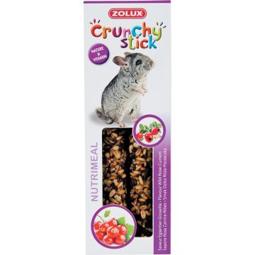 Crunchy Stick Eglantier/Groseille 115 g Zolux - Friandise pour chinchilla