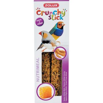 Crunchy Sticks Millet/Miel 85 g pour oiseaux exotiques Zolux - Friandise pour oieaux exotiques
