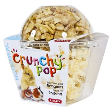 Crunchy Pop banane 43 g Zolux - Friandise pour rongeurs