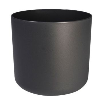 Cache-pot B.for Soft rond - Elho - Anthracite - 30 cm