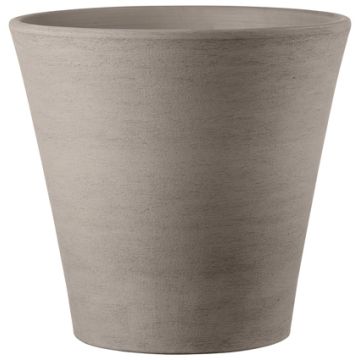 Vase Cono Primitivo - Deroma - grafite - 31 cm
