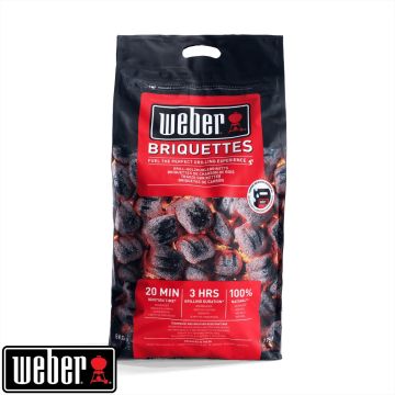 Briquettes charbon de bois - Weber - 8 kg