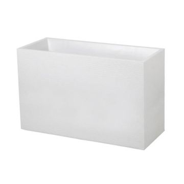 Muret - Graphite - Volcania - 116 L - Blanc Cérusé 