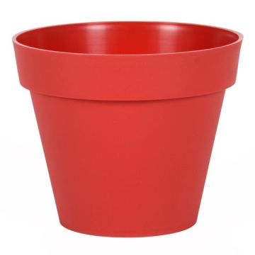 Pot - Toscane - Rond - Ø 30 - 10 L - Rouge rubis 