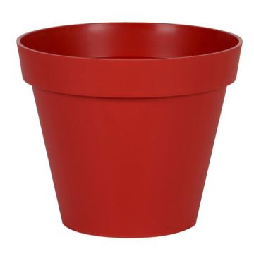 Pot - Toscane - Rond - 43 L - Rouge rubis 