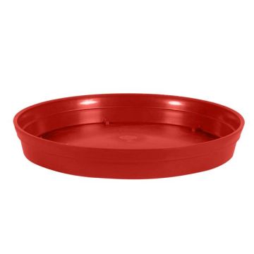 Soucoupe - Toscane - Ø 22.5 - Rouge rubis 