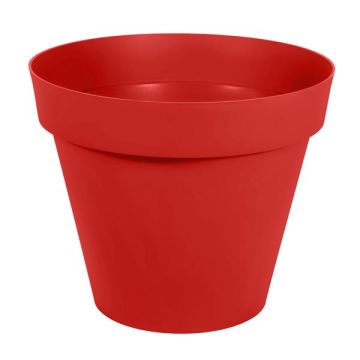 Pot - Toscane - Rond - 170 L - Rouge rubis 
