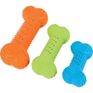Jouet os craquant en caoutchouc 14 cm - Zolux